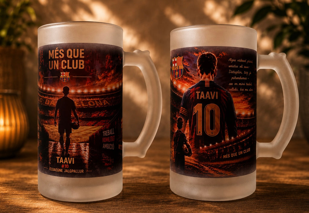 Personalized Frosted Beer Mug