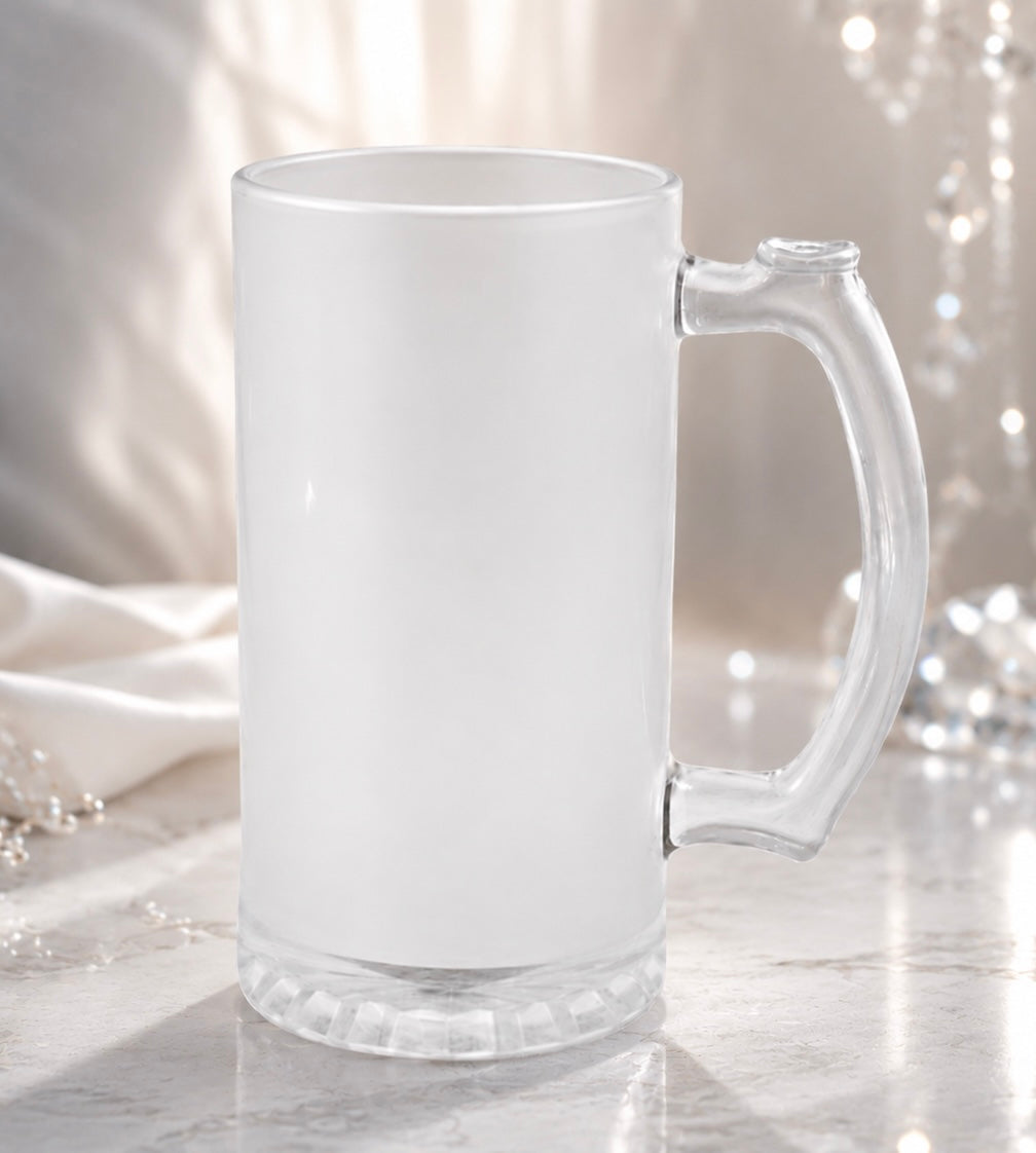 Personalized Frosted Beer Mug