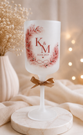 Personalized Wedding Glass